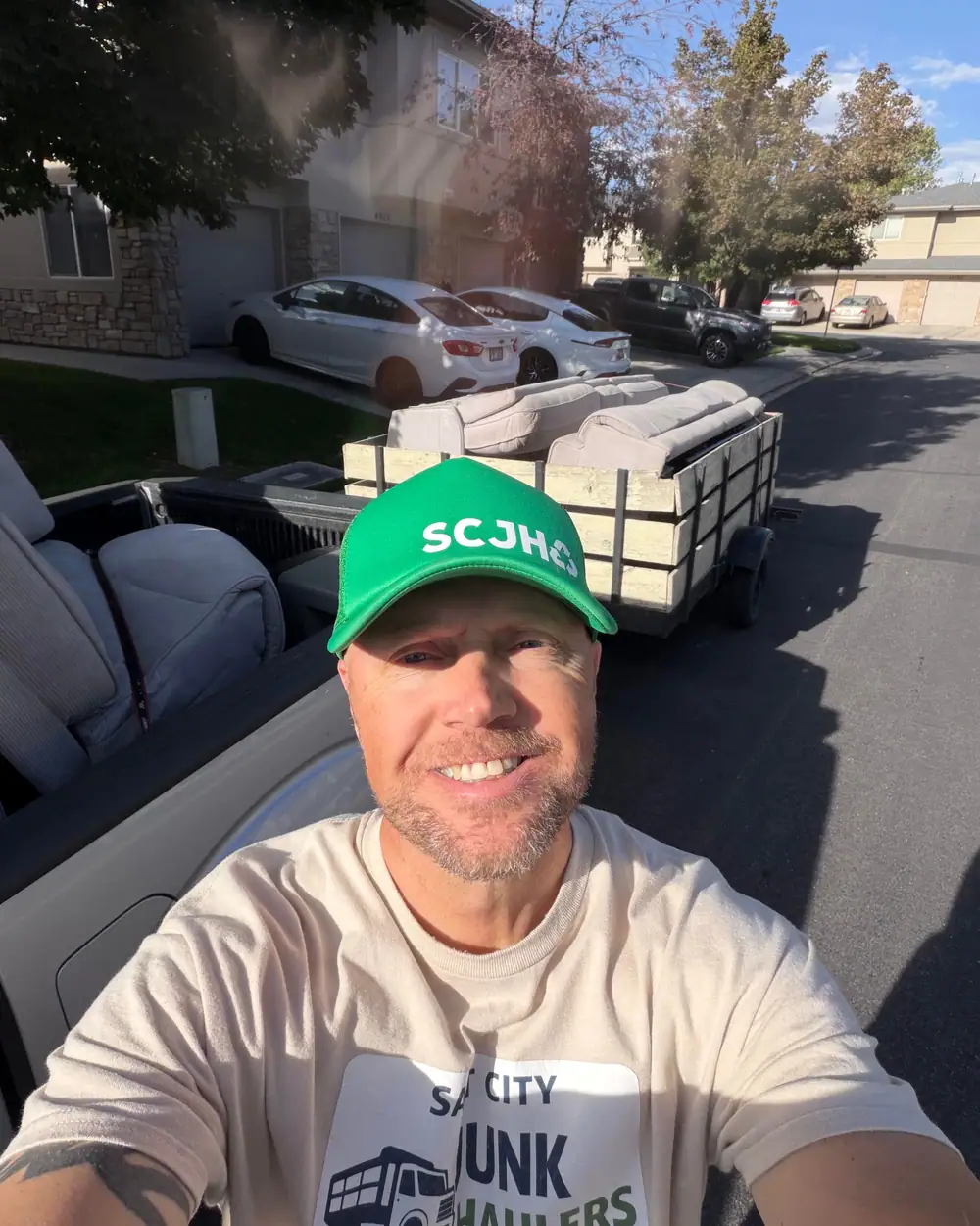 Jeremy Saxey, owner of Salt City Junk Haulers